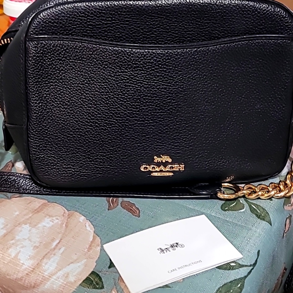 Coach leather crossbody